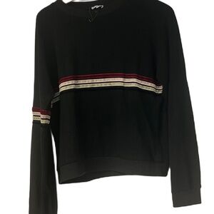 No Name Brand Black Rainbow Sweatshirt Girls Size 22